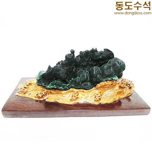 공작석(말라카이트자연석))