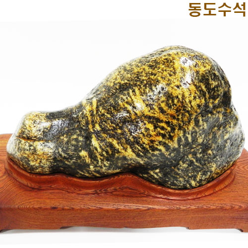호피단봉산수